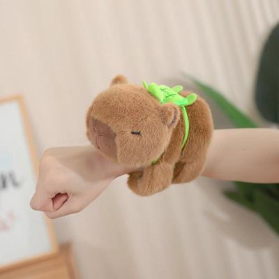 Милая плюшевая игрушка с дизайном капибары, Кавайная плюшевая кукла капибара, Мягкая плюшевая игрушка для обнимания, Милые подарки для детей, День рождения