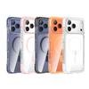 iPhone 17 Pro Max Прозрачный магнитный чехол Color-Block с подушкой безопасности - Новый защитный чехол от падения