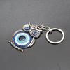 Синий сглаз брелок для ключей сова брелок для ключей амулет талисман на удачу кулон подарочный брелок для ключей