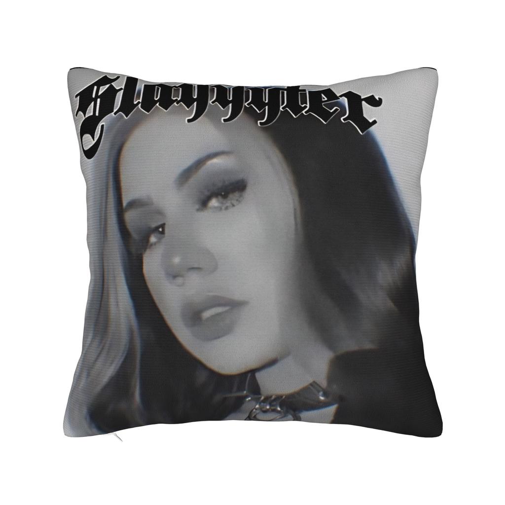 New Singer Slayyyter Merch Pillow Cover Custom Cushion Cover Vintage Pillow Case For Couch Sofa Bedroom