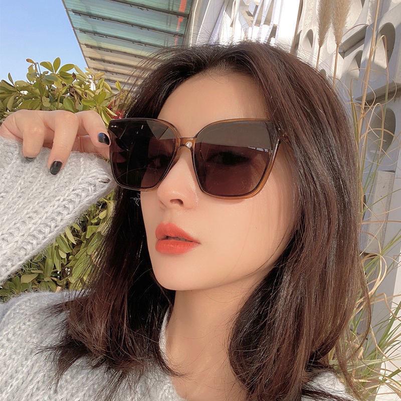 Квадратные желтые солнцезащитные очки 2024 года для узких и крупных лиц - Стройнящие и с защитой от УФ-лучей