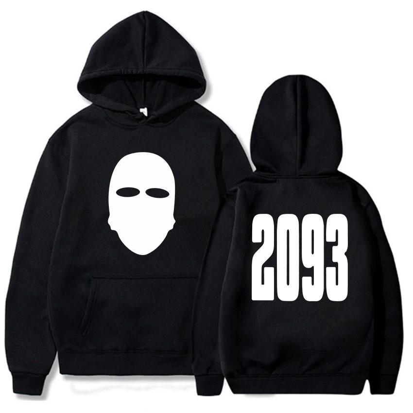 Модные толстовки Heavy Mental 2093 Yeat Хип-хоп уличная одежда Толстовки Зимние теплые пуловеры Графическая толстовка Мужская