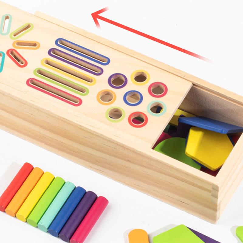 Высококачественные 3D Высококачественные Формы Высококачественные Геометрические Высококачественные Тела Высококачественные Деревянные Высококачественные Цвет Высококачественная Игрушка Высококачественные