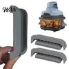 Silicone Handle Cover 2Pcs for Ninja Crispi Glass, Air Fryer Heat-Resistant Heat Resistant Grip Holder Sleeve Cleancrisp Glass Container