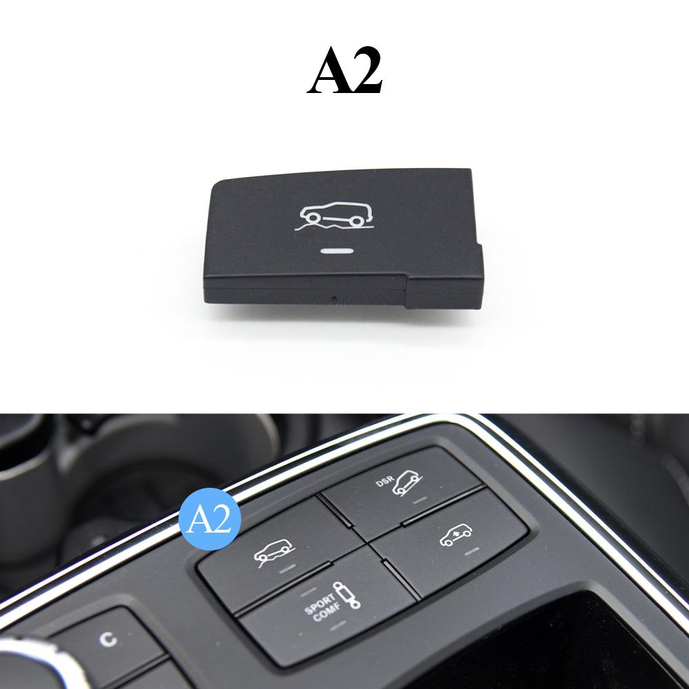 Кнопка управления уровнем подвески автомобиля, вспомогательный переключатель переключения передач на спуске, многофункциональные кнопки для Benz ML GL GLE Class W166