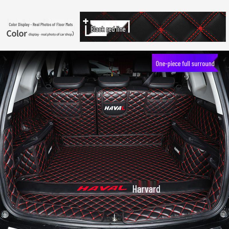 Haval M6 Plus 25 Коврик в багажник с бортиками - Коврик в задний отсек салона