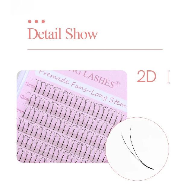 SONG LASHES Long Root Lashes Extensions Premade Volume Fans 2d/3d/4d/5d Faux Eye Lash Russian Volume Eyelash Extension