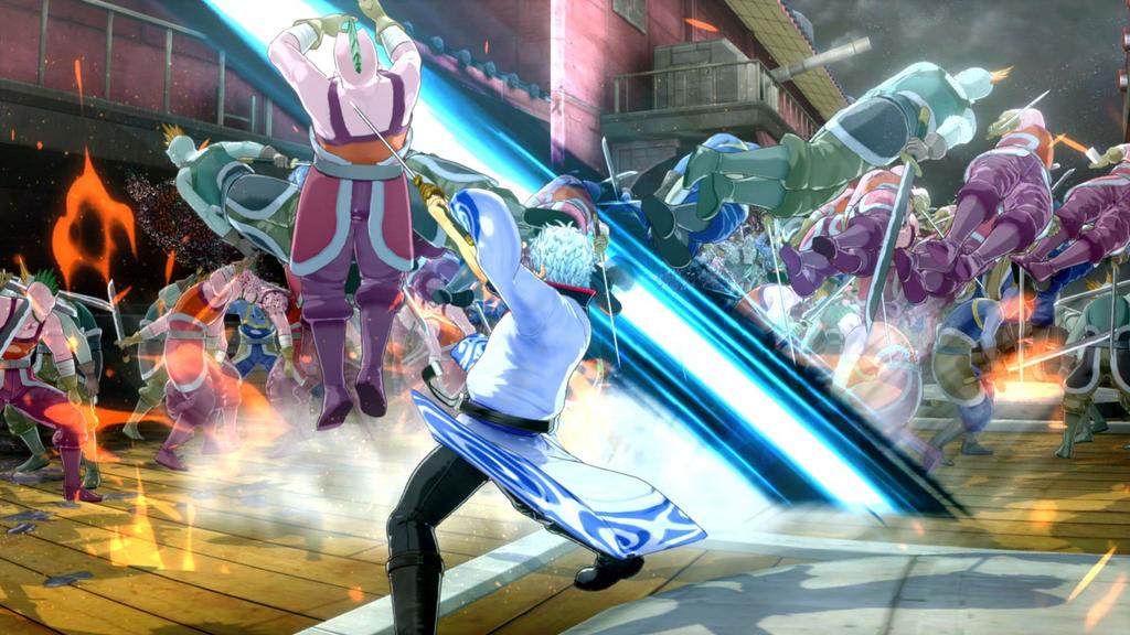 Gintama Ranbu AV EDITION Anime Sound Voice Edition Purchase Product Code That Allows You To Use the Assist Armstrong Cyclone Jet Armstrong In the Game