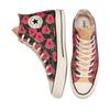 Converse Chuck 70 Удобные высокие кеды из парусины Унисекс Красные