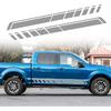 Ramuel Car Auto Racing Body Side Stripes Vinyl Modified Stripe Decal Cars Side Door Stickers Decorative Decals Exterior Accessories For Pickup Truck
