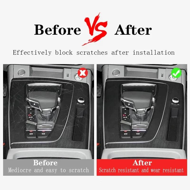 For BMW 5 Series i5 G60 2024 Interior Center Console Clear Protective Film TPU PPF Car Anti Scratch Tint Accessories Refit Set