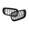 Car ABS Front Bumper Radiator Kidney Grilles Gril For BMW E46 3 Series 2002-2005 Car Accessories Styling Gloss Black