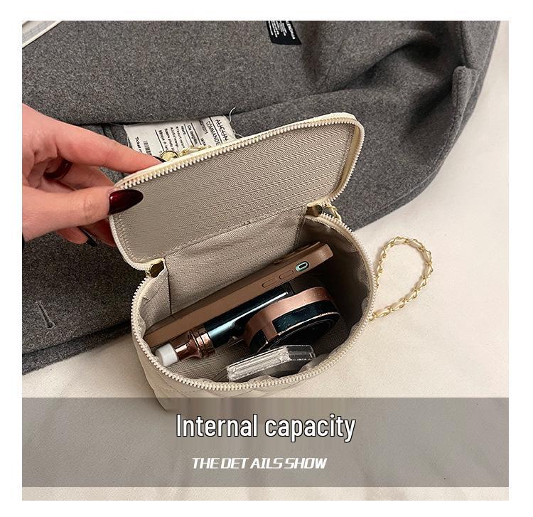 Трендовая мини-сумочка Xiao Xiang с ромбовидной стежкой и цепочкой - Универсальная квадратная сумка на плечо и через плечо