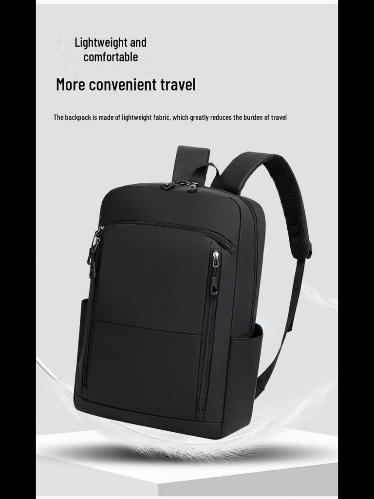 Высококачественный водонепроницаемый деловой рюкзак: Стильная мужская и женская сумка для ноутбука, путешествий и поездок на работу