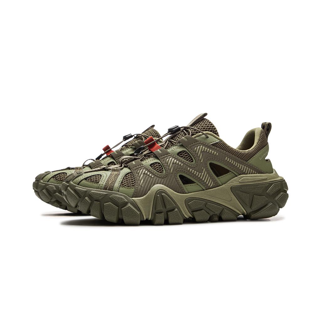 Мужские треккинговые ботинки Li Ning Sand Dune River Зеленые AGCV119-3
