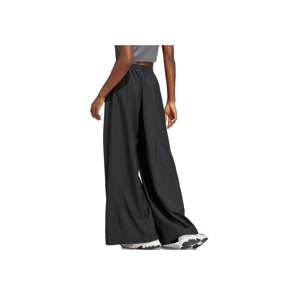 Adidas Оригинальные свободные широкие спортивные штаны из коллекции Spice Girls с трилистником, женские плавки черного цвета IV9318