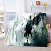 Japanese anime cartoon NARUTO famous Uzumaki Naruto blanket soft home furnishing nap decoration four seasons warm Sherpa blanket B6