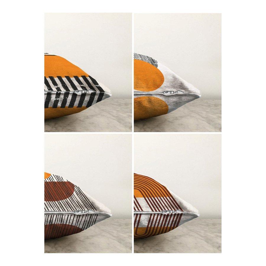 Набор чехлов для подушек с цифровой печатью из 4 предметов