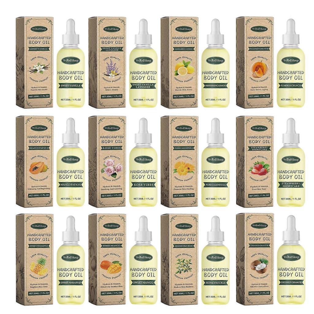 Sweet vanilla body oil for deep cleansing, brightening, moisturizing, and firming body skin.