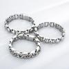 Stainless Steel Polishing Men 'S Jewelry Men 'S Geometric Jewelry Buckle Bracelets Will Not Be Colored