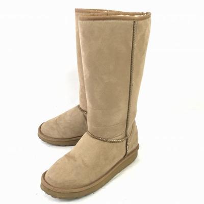 VANS Теплые ботинки на длинной подошве с подкладкой из боа женские 24.0 бежевые(ИСПОЛЬЗОВАЛ)