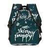 Группа Skinny Puppy Рюкзак Студенческие Мальчики Девочки Сумка для книг Детская Школьная сумка Компьютерные Сумки через плечо для Мужчин Женщин