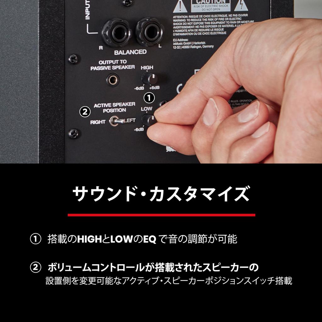 Мониторный динамик, большой активный динамик, компьютерный динамик, игровой музыкальный плеер, пара входных разъемов RCA, 120 Вт, 4 дюйма, BX4 M-Audio, левый/правый