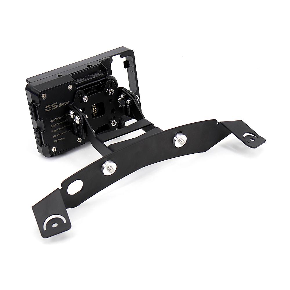 Новый держатель для мобильного телефона для BMW K 1200 1300 GT K1200GT 2006 - Комплект крепления для мобильного GPS-навигатора Кронштейн навигатора Регулируемый угол K1300GT