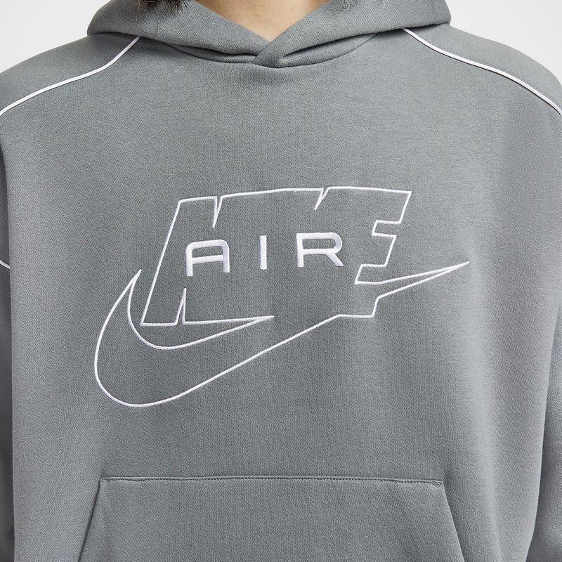 Nike Мужские толстовки Air Серые с капюшоном Средние IF1267-084