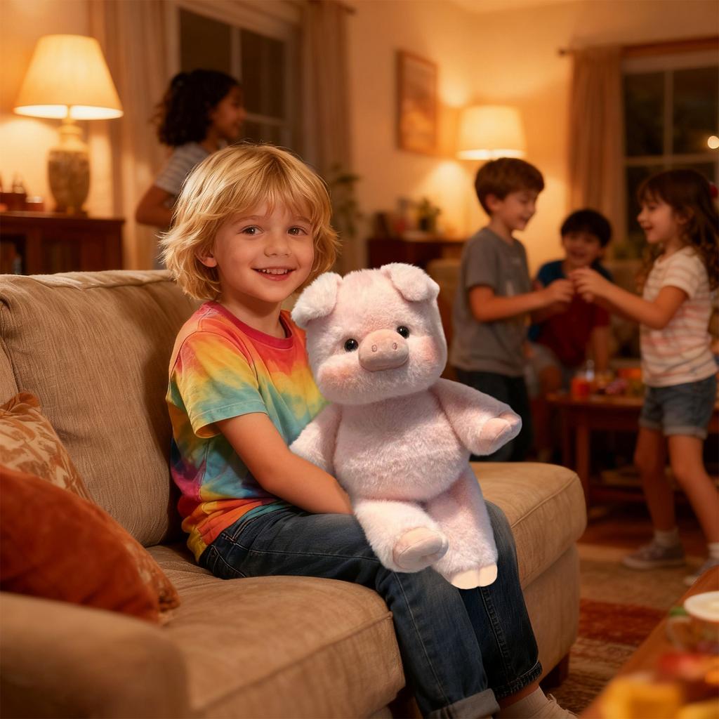 Креативная и очаровательная бегающая плюшевая игрушка, идеально подходящая для повседневной игры и в качестве подарка для детей.