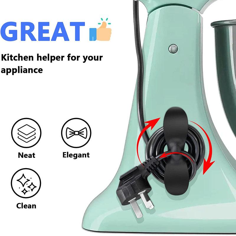 Фиксатор провода питания, органайзер для кабелей, настенный кухонный органайзер для кабелей, устройство для намотки кабелей кухонной техники