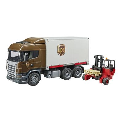 BRUDER Scania UPS & Вилочный погрузчик BR03581