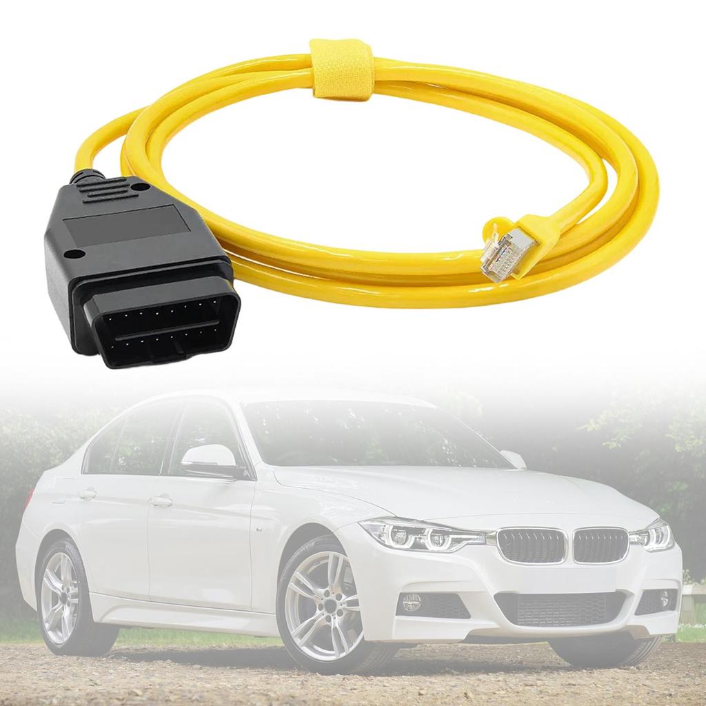ENET OBD2 Cable 2m Diagnostic Adapter Durable Plastic Metal Accessories for BMW F Series Z Series SUV