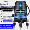 High-Precision Automatic Laser Level: 2, 3, or 5 Infrared Green Lines, Blue Light Projector for Outdoor Use