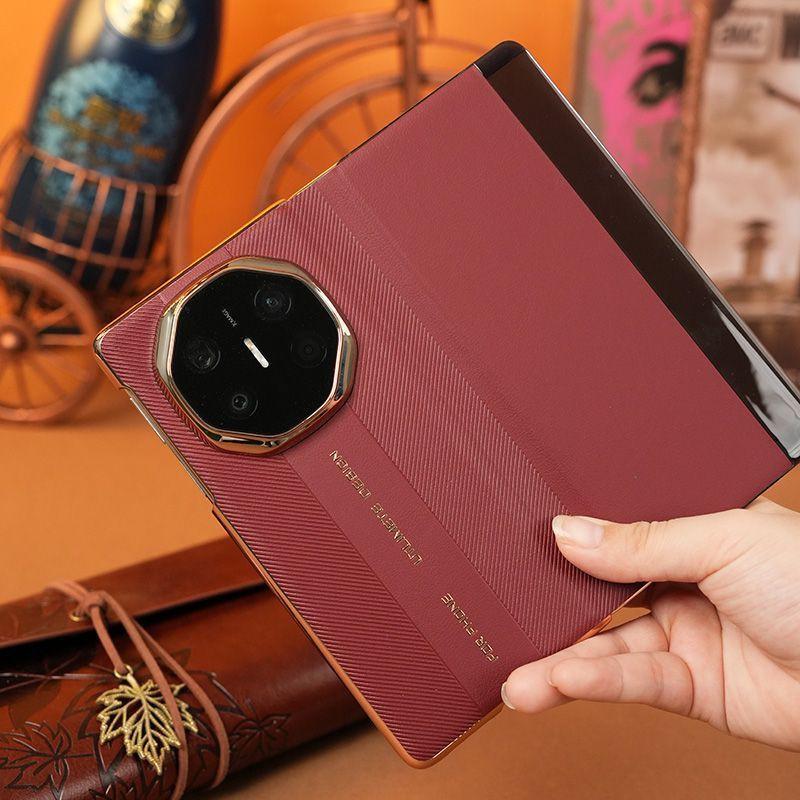 Premium Flip Case Mate X6 With Dual Hinge Design Magnetic View Window Shockproof Anti-Fingerprint PU Leather
