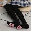 Cat Paw Socks For Women Girls Kawaii 3D Cat Claw Toe Beanies Cute Gift Pawpads Cosplay Cat Paw Pad Thigh High Socks