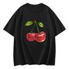 Women's Casual Printed T-Shirt Round Neck Pullover Short Sleeve Top