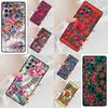 Russian Scarf Floral Cell Phone Case for Samsung Galaxy S26 Ultra S25 S24 S23 S22 S21 S20 Note10 Cover