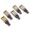 6 шт. Светодиодные лампы T15 W16W 921 912 T16 T10 902 45SMD 4014 Светодиодный свет Супер яркий 1200 лм Замена для фонаря заднего хода автомобиля Белый