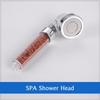 Super Filter Anion Spa Small Shower Head with Hose Holder High Pressure Water Saving Stainless Steel Rainfall Shower Head