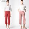  Shs Miss  Slit Boot Cut Crop Pants