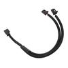 Car Horn 1 to 2 Connector Wiring Harness Plug and Play Y Type Horn Splitter Adapter for REIZ CROWN VIOS FJ CRUISER