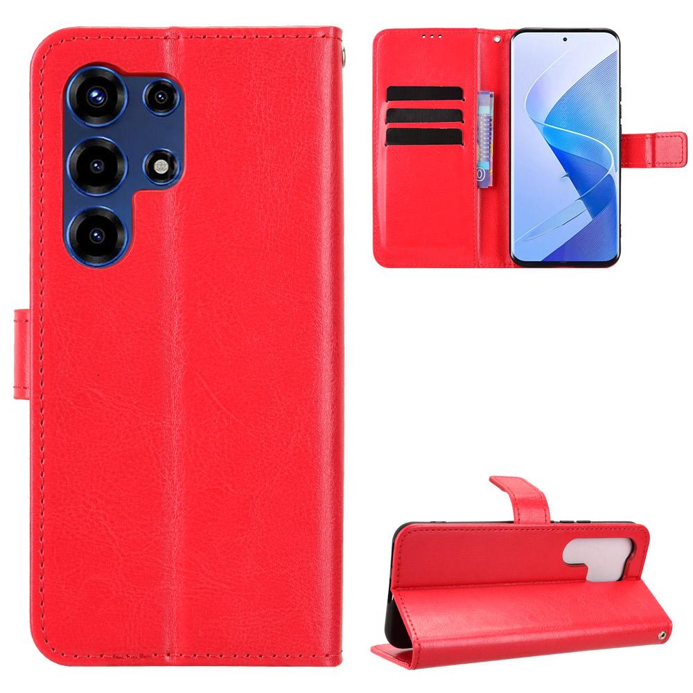 Flip Cases for Itel Super 26 Ultra / Itel S26 Ultra PU Leather Full-Body Protection Durable Phone Case