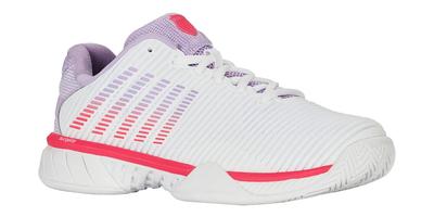 DOUNLOP Теннисные кроссовки Hypercort Express 2 Женская модель для всех покрытий 25SS Белый x Фиолетовый KS96613182WP [Dunlop] K-SWISS 23.5см