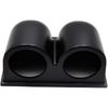 Universal Black 2" 52Mm Dual Hole Gauge Dashboard Pod, ABS Plastic Car Dash Meter Cup Gauge Pod Mount Holder, Fit Most Cars, Trucks, Boats(Two Hole)