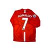 Красная футболка с длинным рукавом Роналду для взрослых, финал Лиги Чемпионов Москвы 2008
