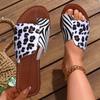 Popular Women's Shoes Cover Toe Flat Sandals Slippers