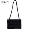 IELGY New Lingge Chain Small Bag Women's Net Red New Fashion Korean Versatile One Shoulder Messenger Fashion Small Square Bag