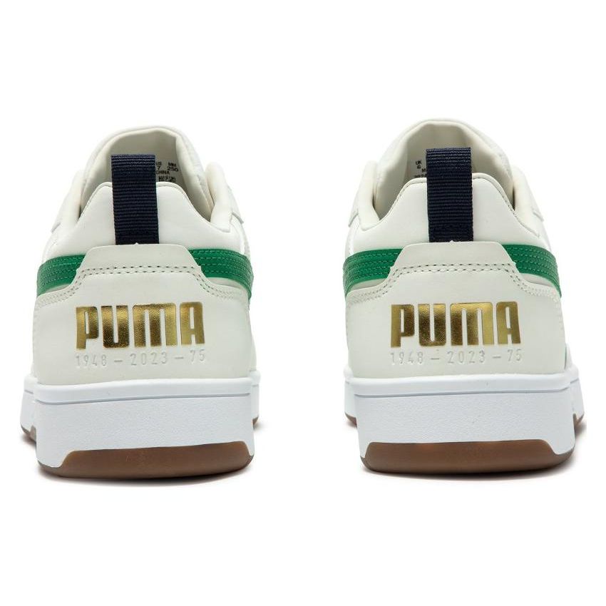 Puma Rebound V6 Low 75 Years Sneakers Unisex Sneakers White Green 392484-02