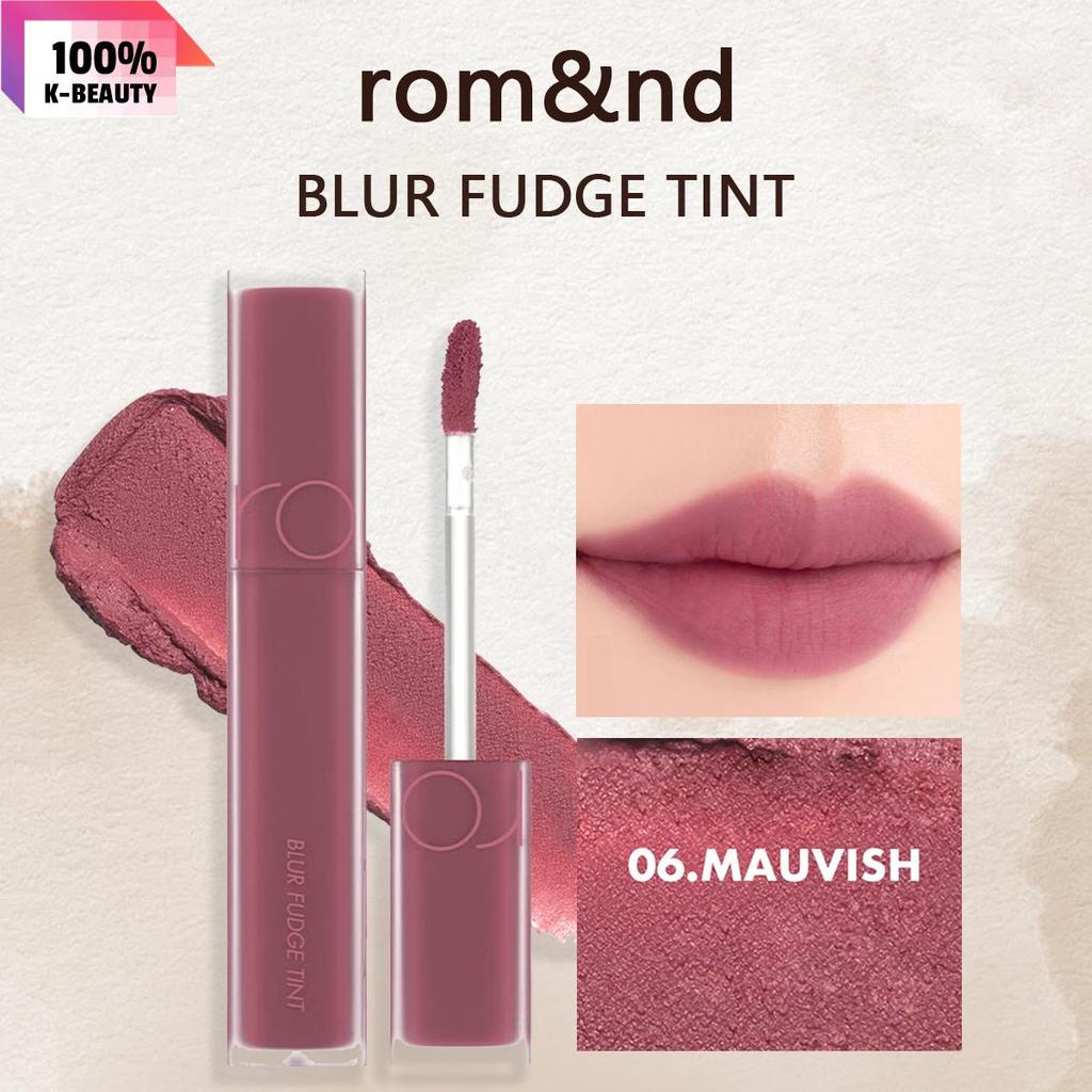 Rom&nd Romand BLUR FUDGE TINT, Бархатно-матовая помада 5.0г/0.18 унц. (7 вариантов цвета)